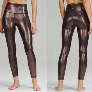 Lululemon Align Leggings Brown Shine (6)
